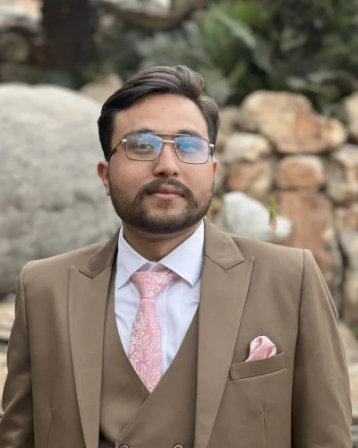 Harshit Singh at work